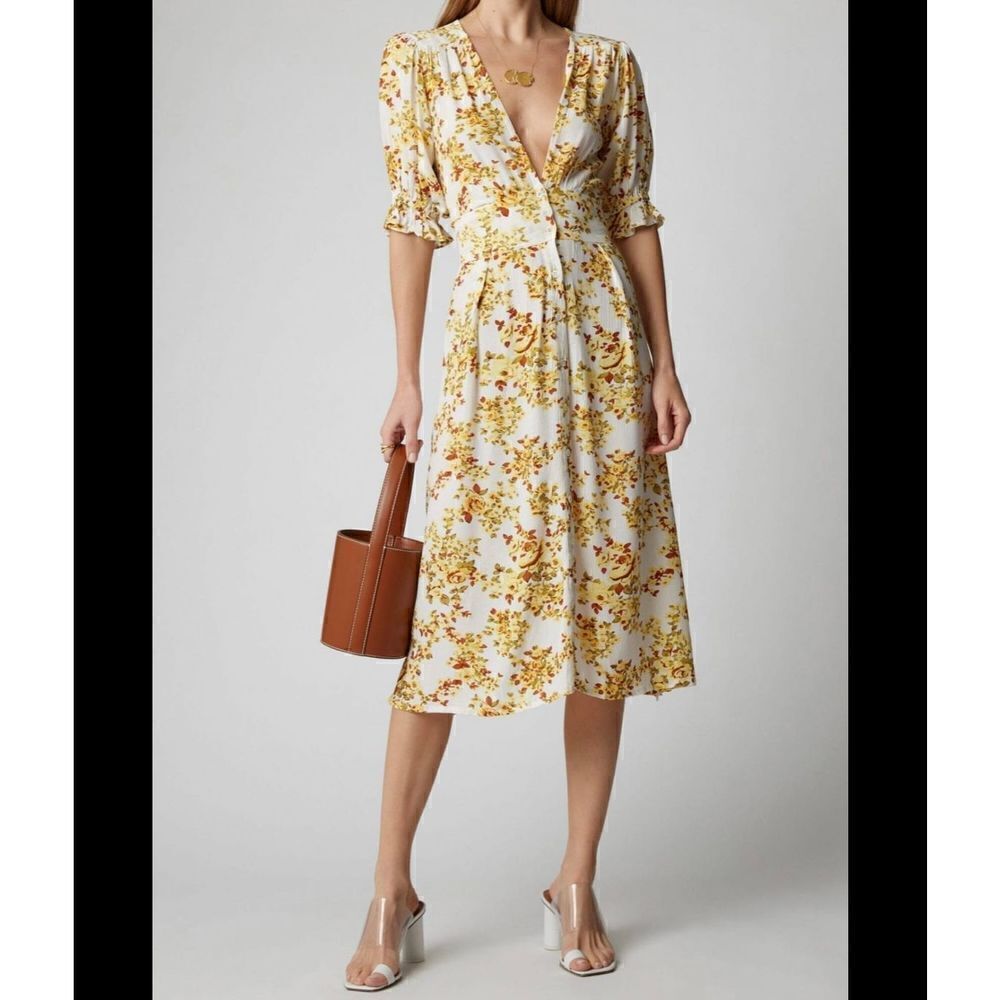 Faithful the brand Rafa midi dress